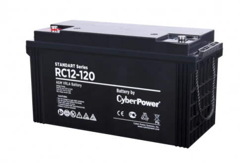 Аккумуляторная батарея SS CyberPower RC 12-120 / 12 В 120 Ач фото 1