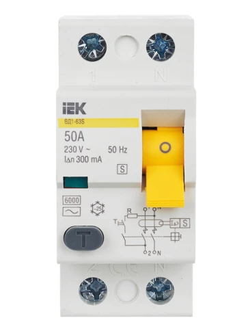 УЗО ВД1-63S 2Р 50А 300мА IEK фото 10