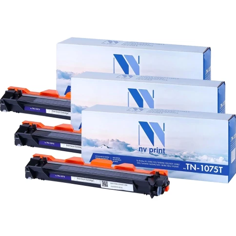Набор NVP NV-TN-1075T-SET3 для Brother HL-1110R/ HL-1112R/ DCP-1510 фото 2