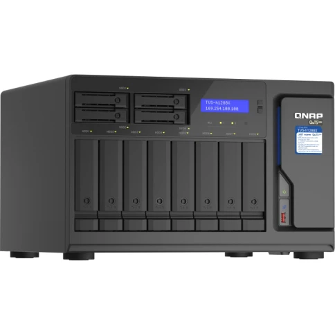 Сетевое хранилище без дисков/ ENTERPRISE QNAP TVS-h1288X-W1250-16G NAS фото 2