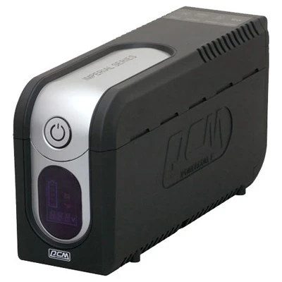 ИБП Powercom IMD-825AP, LCD, линейно-интерактивный, 825 ВA, 495 Вт, 3 розетки IEC320 C13 с резервным питанием,  2 розетки IEC320 C13 с фильтрацией, USB, защита RJ45/RJ11, ШхГхВ 105х334х168мм, 6.4 кг/ UPS Powercom IMD-825AP, LCD, Line Interactive, 825VA, 4 фото 1