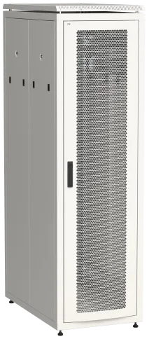 ITK Шкаф сетевой 19" LINEA N 47U 600х1000 мм перфорированная передняя фото 1