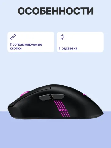 ASUS P722 ROG KERIS II ORIGIN/BLK (90MP04A0-BMUA00) фото 3