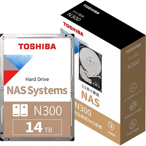Toshiba N300 NAS 14TB (HDWG31EUZSVA) фото 4