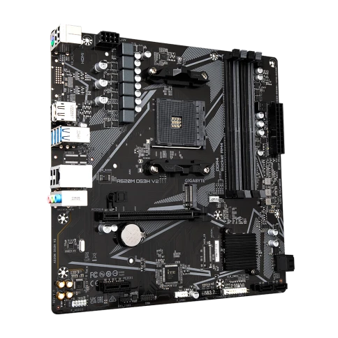 Материнская плата/ MB GIGABYTE AMD A520 sAM4, 4xDDR4(128GB), HDMI 2.1/ фото 3