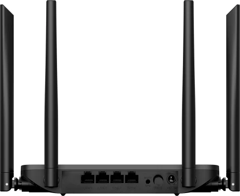 Маршрутизатор/ AC1200 Wi-Fi EasyMesh Router, 1000Base-T WAN, 3x1000Base-T LAN, 4x5dBi... фото 4
