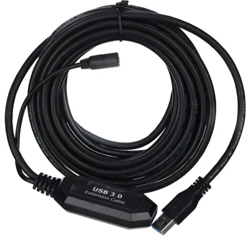 VCOM USB 2.0 Type-AM - USB 2.0 Type-AF 5м фото 1