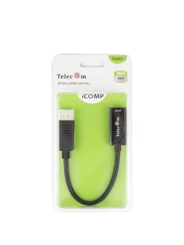Telecom DisplayPort (m) to HDMI (f) фото 3