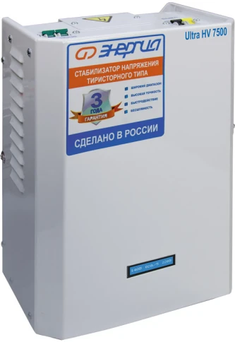 Стабилизатор ЭНЕРГИЯ  7 500 ВА серии Ultra  (HV)/ Stabilizer ENERGY 7 фото 1