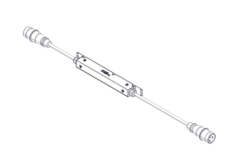 PDU, with monitoring, Uniprom series, 0/1U, 400V, 3P, 16A, IEC309 inpu фото 3