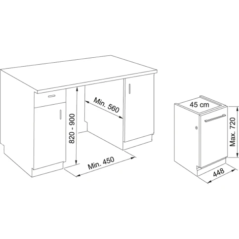Franke FDW 4510 E8P E фото 5