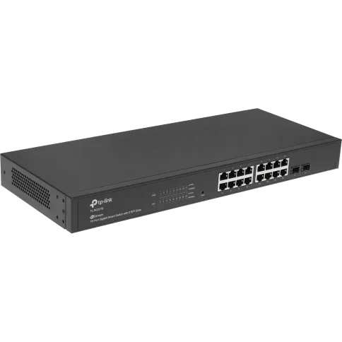 Коммутатор/ JetStream™ 18-Port Gigabit Smart Switch with 16-Port PoE+ фото 1