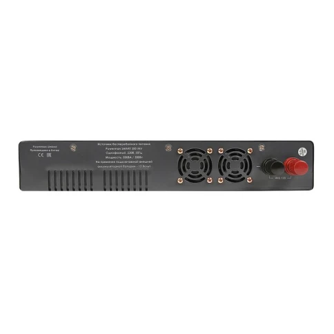 Источник бесперебойного питания/ POWERMAN Smart 500 INV, black, line-interactive, 500VA/300W,... фото 4