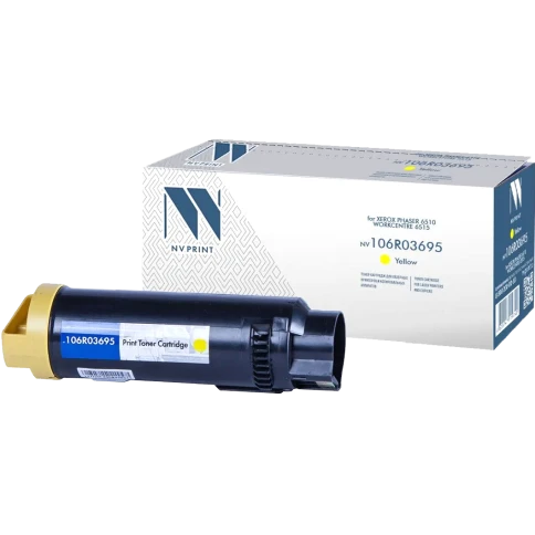 Тонер-картридж NVP NV-106R03695 Yellow для Xerox Phaser 6510/WorkCe фото 1