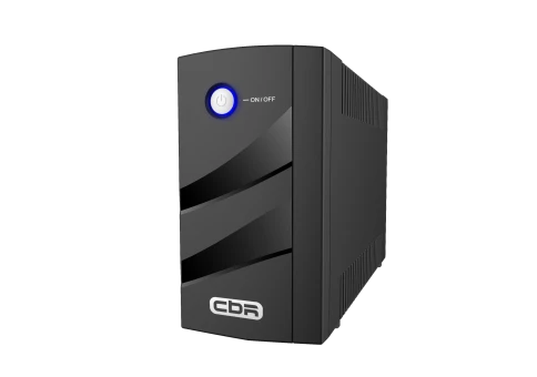 Башенный линейно-интерактивный ИБП/ ИБП CBR [ELN-875T-2F-LD] Line Interactive  875VA/480W 6Ah12V 2 x Shuko фото 4