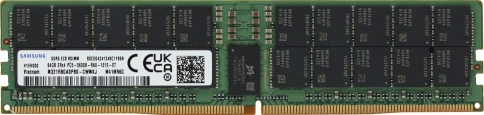 Память оперативная DDR5 Samsung M321R8GA0PB0-CWM 64Gb DIMM ECC Reg PC5 фото 1