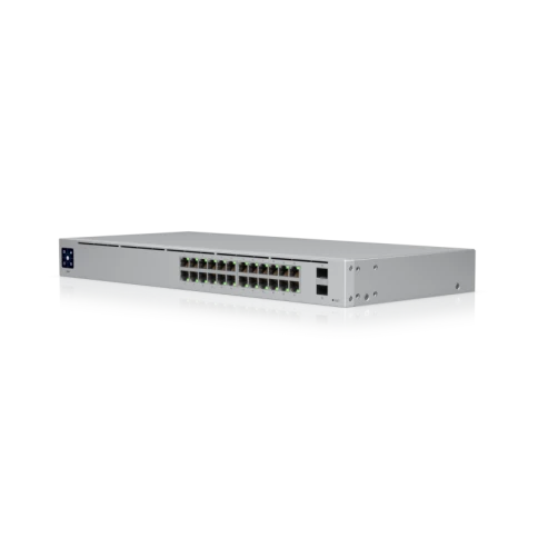Коммутатор/ 24-port, Layer 2 switch with a silent, fanless cooling... фото 1
