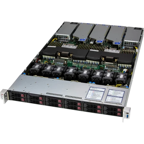 Серверная платформа/ Supermicro Server SYS-122C-TN 1U (2x LGA4710 / 32 фото 1