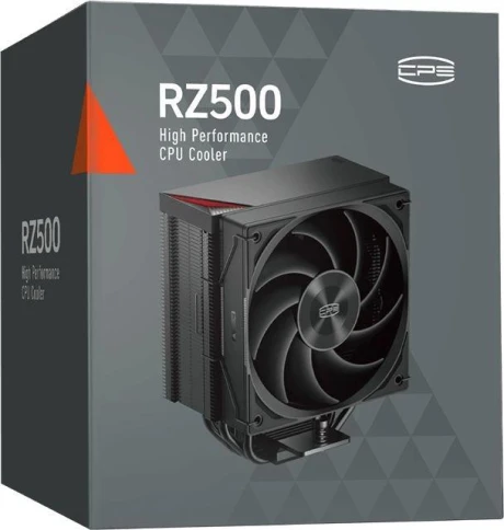 Кулер PcCooler RZ500 Soc-AM5/AM4/1200/1700/1851 черный 4-pin 32dB Al+Cu 250W Ret... фото 8