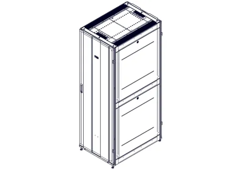 Шкаф Systeme Electric, серия Uniprom, 48U-750/1070, боковые панели 4шт фото 9