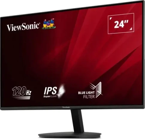 Монитор ViewSonic 23.8" VA24E1-H черный IPS LED 5ms 16:9 HDMI матовая фото 3