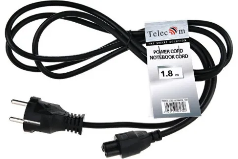 Кабель/ Кабель питания для ноутбуков, 3-pin, с заземлением, 220V (Евро фото 2