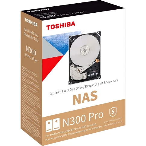 Жесткий диск/ HDD Toshiba N300 PRO NAS SATA3 3.5" 24TB... фото 8
