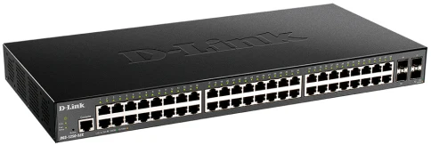 Коммутатор/ DGS-1250-52X,DGS-1250-52X/A1A Smart L2 Switch 48x1000Base-T, 4х10GBase-X SFP+, CLI, RJ45... фото 2