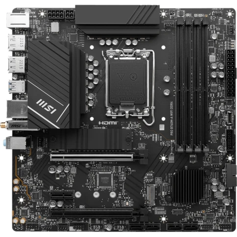 Материнская плата/ MB MSI INTEL B760 s1700, 4xDDR4(128GB), 2xHDMI 2.1/ фото 1