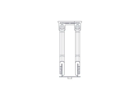 Horizontal cable organizer Systeme Electric, Excelente series, 1U, pla фото 11