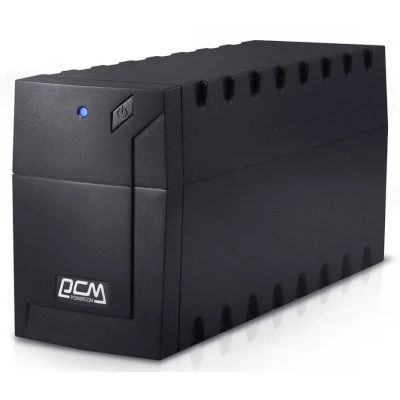 ИБП Powercom RPT-800A, линейно-интерактивный, 800 ВA, 480 Вт, 3 розетки IEC320 C13 с резервным питанием, ШхГхВ 100х278х140мм, 4.4 кг/ UPS Powercom RPT-800A, Line Interactive, 800VA, 480W, 3 IEC320 C13 Redundant Outlets, WxDxH 100x278x140mm, 4.4kg фото 1