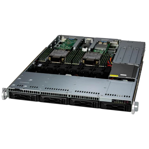 Серверная платформа/ SYS-611C-TN4R (bundle4): 1U / 2x LGA-4677 / 16x D фото 1