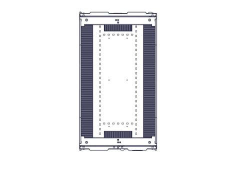 Шкаф Systeme Electric, серия Uniprom, 48U-600/1070, боковые панели 4шт фото 3