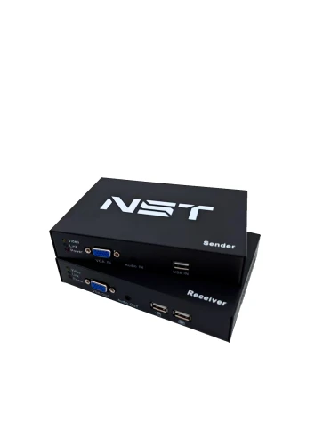 KVM VGA+USB удлинитель/ KVM VGA+USB удлинитель по витой паре с поддерж фото 1