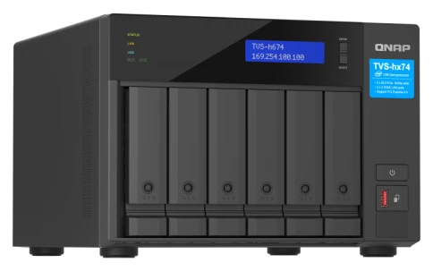 Сетевое хранилище без дисков/ ENTERPRISE QNAP TVS-h674-i5-32G QTS hero фото 2