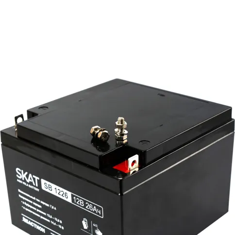 2537 SKAT SB 1226, 12В, 26Ач, максимальный ток заряда 7,8 А. Тип клемм фото 3