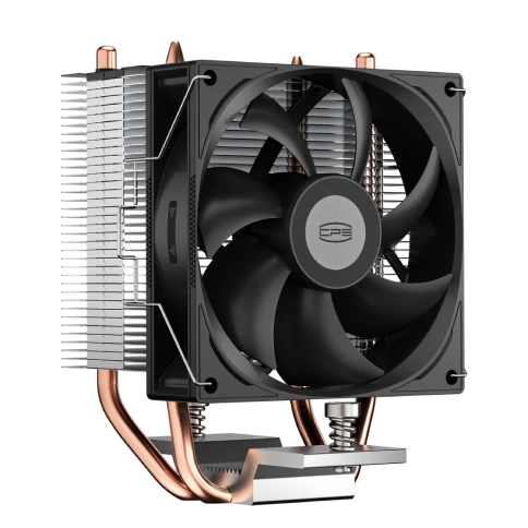 Кулер для процессора/ CPU Cooler PCCooler R200 (110W, 3-pin, 133mm, Al фото 2