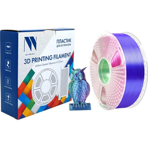 NV-PRINT NV-3D-SILK-PLA-P-BLUE-GREEN-PURPLE фото 2