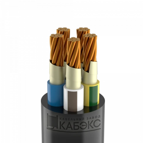 Кабель медный силовой с низкой токсичностью ВВГнг(А)-FRLSLTx 5х35-0,66 (мк) ГОСТ фото 1