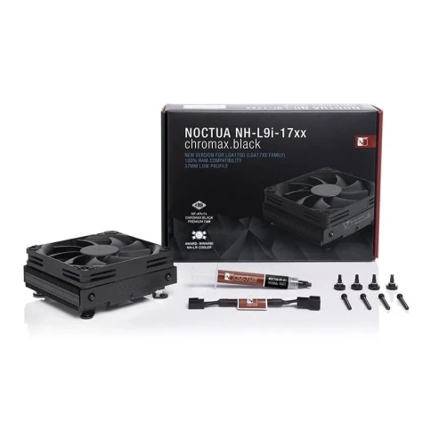Noctua CPU Cooler NH-L9i chromax.black Black фото 5