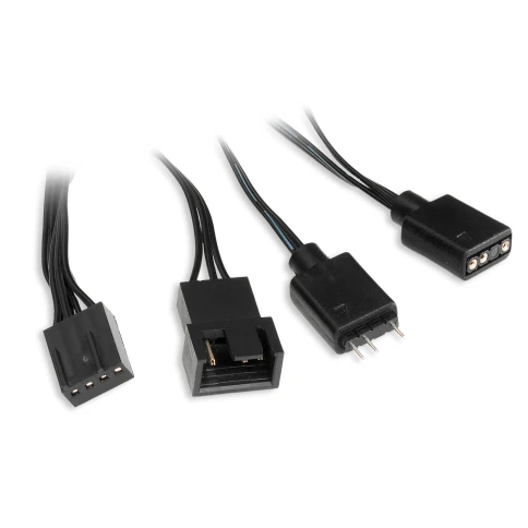 Корпус без блока питания/ Case HSPD F510, Panoramic Mid Tower, Black, фото 11