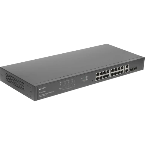 Коммутатор/ 18-port Gigabit PoE Smart switch, 16 RJ45 PoE ports... фото 1