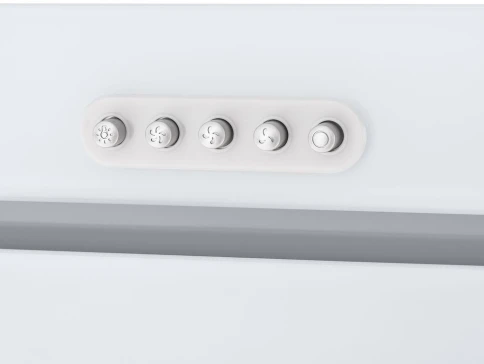 HOMSAir CROCUS PUSH 52 Glass White фото 10