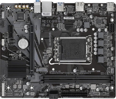 Gigabyte H610M K V2 фото 1