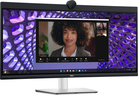 Монитор Dell 34" P3424WEB Black/Silver Curved 3800R, 21:9, IPS, 3440x1 фото 4