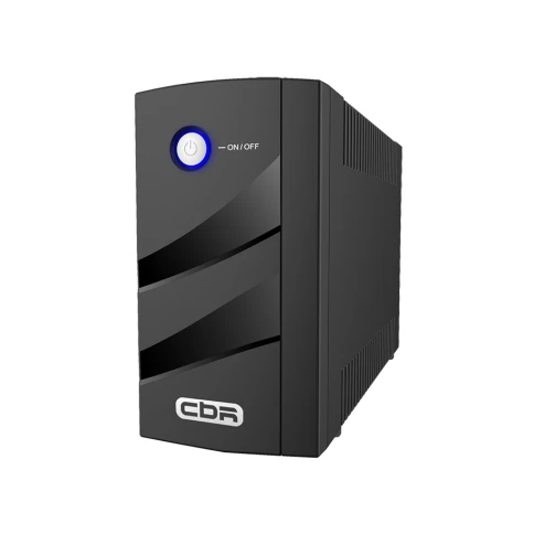 Башенный линейно-интерактивный ИБП/ ИБП CBR [ELN-675T-4I-LD] Line Interactive  675VA/360W 5Ah12V 4 x С13 фото 2