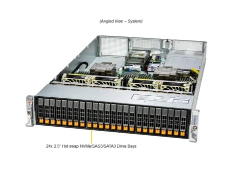 Серверная платформа/ SYS-221H-TN24R (bundle12): 2U / 2x LGA-4677 / 32x фото 4
