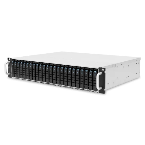 Дисковая полка/ 2U 24x 2.5" hot-swap bays, hot-swap JBOD with single S фото 1