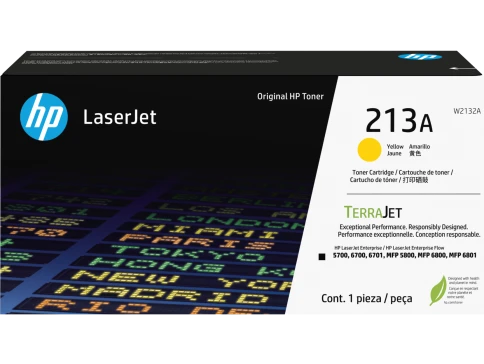 Тонер-картридж/ HP 213A Yellow Original LaserJet Toner Cartridge фото 1