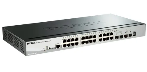 Сетевой коммутатор/ Gigabit Stackable SmartPro Switch with 24 10/100/1 фото 2